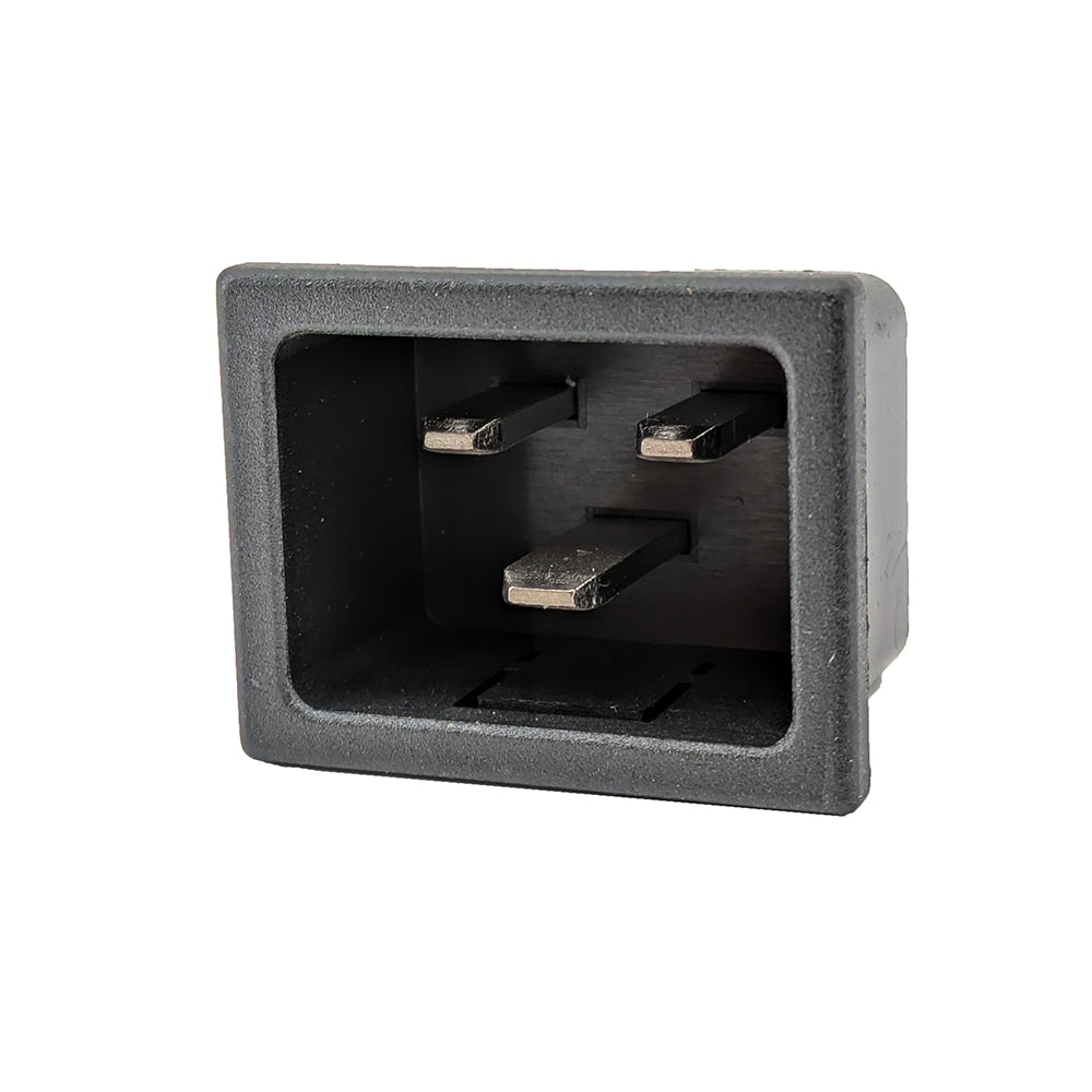 This is a replacement Female IEC Power Socket for the 65L Gen 4 BrewZilla.

Always ensure the power cable is inserted deeply into the socket in an area that is free from tripping hazards that could pull on the cable. If the cable is tugged or slightly ajar it can cause arcing between the terminals and cause catastrophic failure and a potential fire.