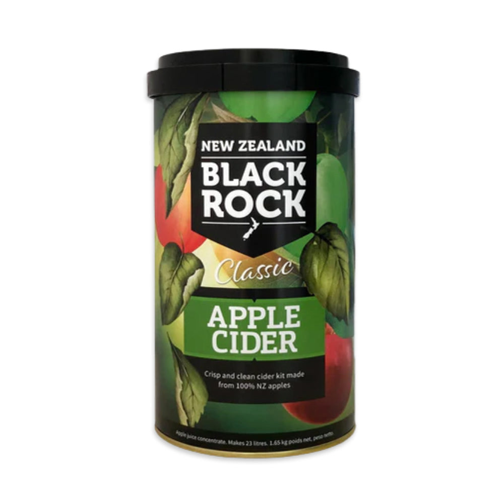 Black Rock Classic Apple Cider. Thirst quenching sparkling cider made from Premium New Zealand Apples.