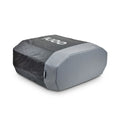 Black Weather Resistant Cover for Ooni Volt 12 with protective front panel.