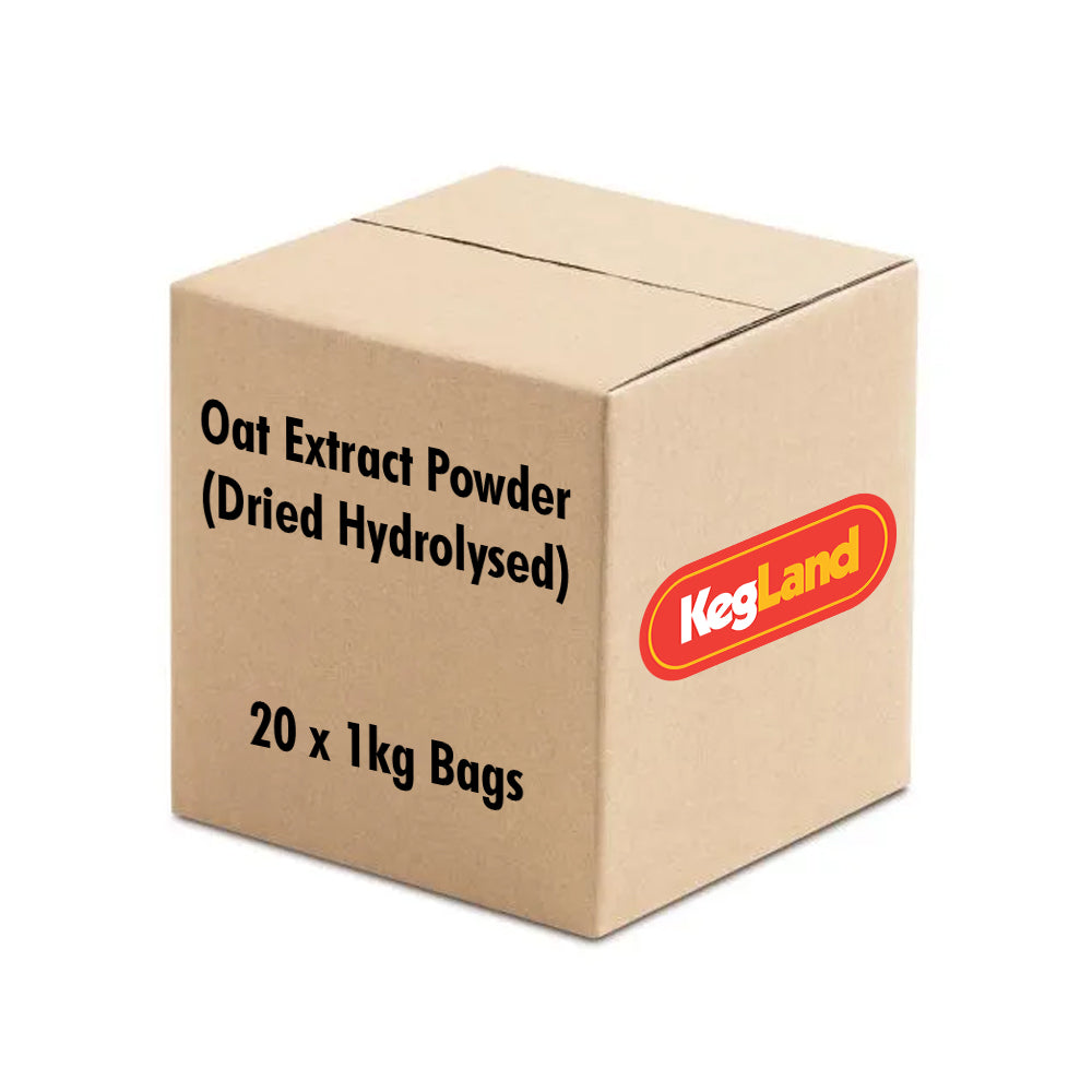 Box of 20x1kg bags of Dried Hydrolysed Oat Extract