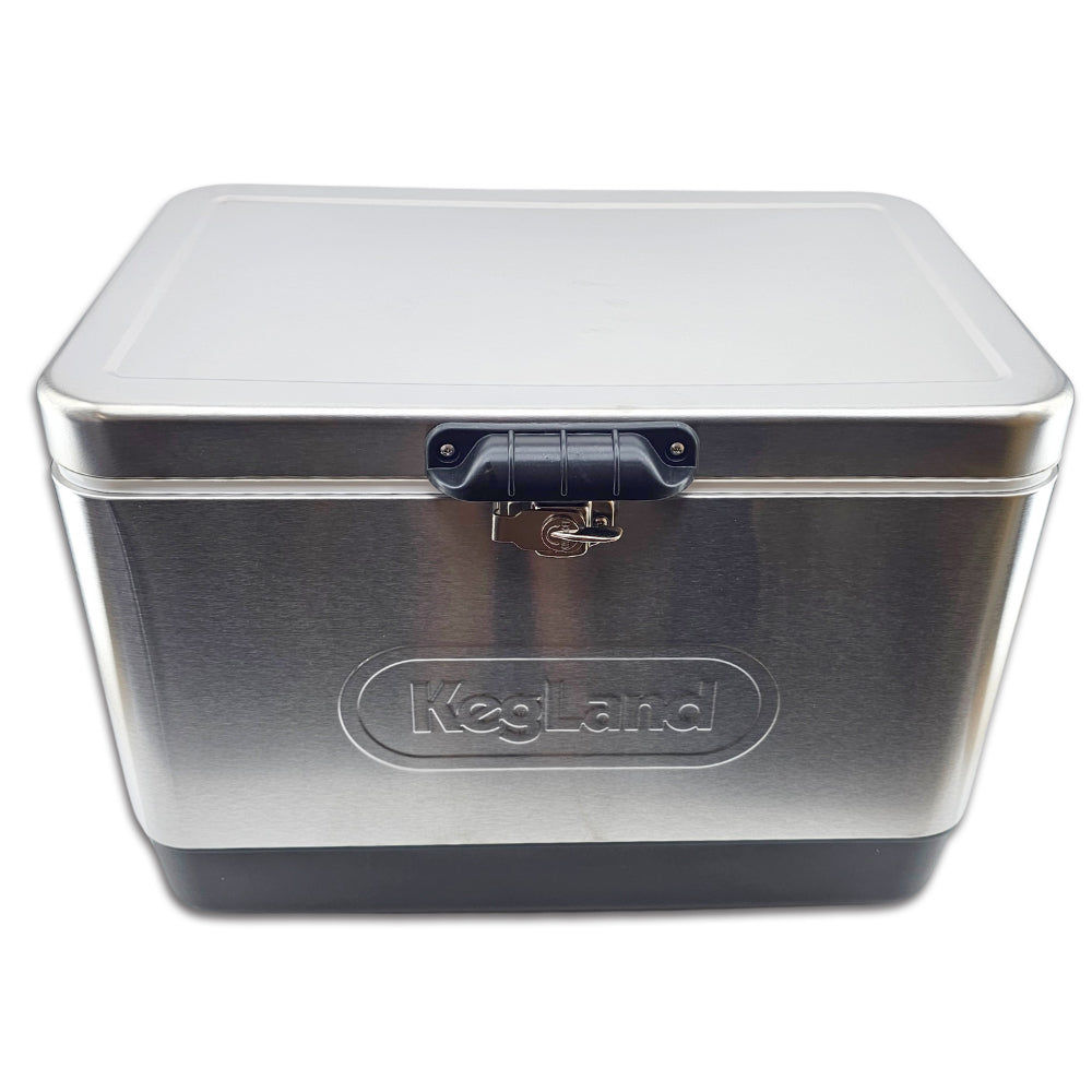 A blank canvas for your offgrid jockey box cooler system. Or simply just use it as an esky to store your precious bottled or canned homebrew.
