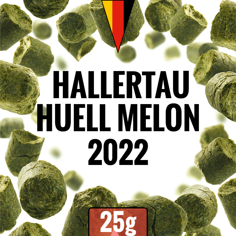 Hallertau Huell Melon - (25g Pellet Hop) - Graphic
