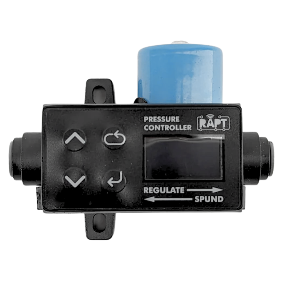 Digital spunding & regulator device for fermentation control, pneumatics, or other pressure control.