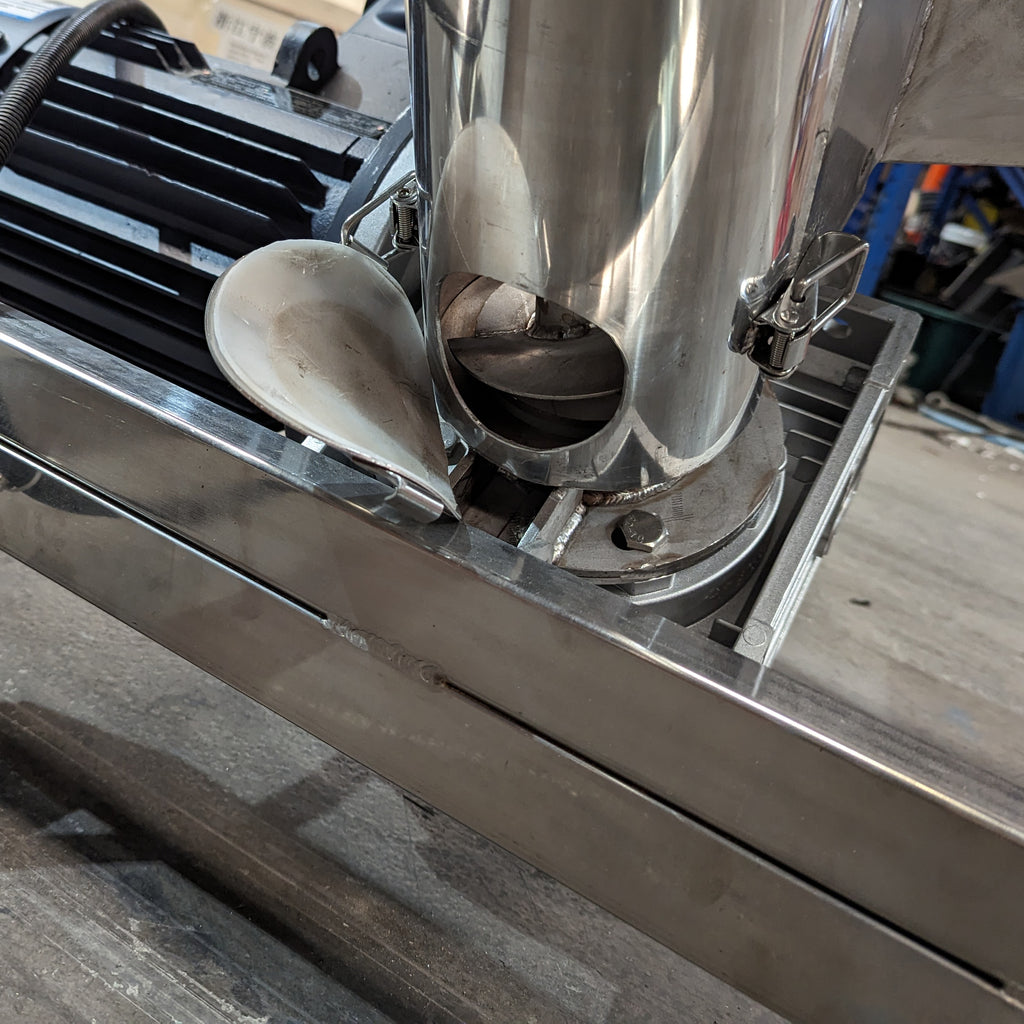 Commercial Grain Mill Auger for Microbreweries or Home Brew Stores