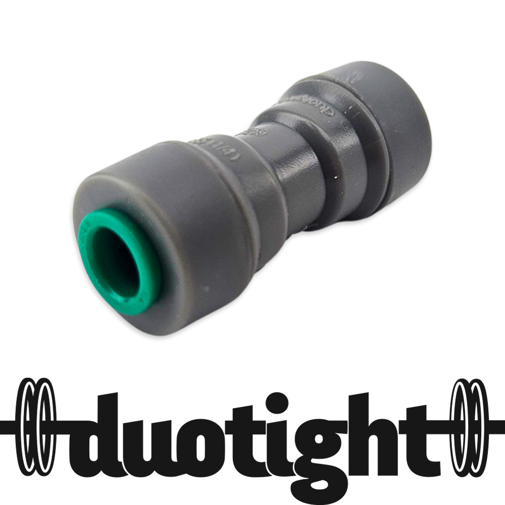 World leading, superior sealing push in fittings. KegLand duotight fittings are rated to 140psi, with dual, high quality EPDM & Silicone O-rings are leak free.