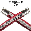 A premium grade low permeation extra flexible suction and delivery hose suitable for beer wine and spirits. Chemical, oil, abrasion resistant, non-marking and easy to clean cover. Phthalates free.