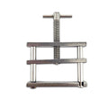 Hoffman Clamps are used to control the flow in flexible tubing. The Clamps have a machined adjustment screw to permit accurate regulation of the flow.
