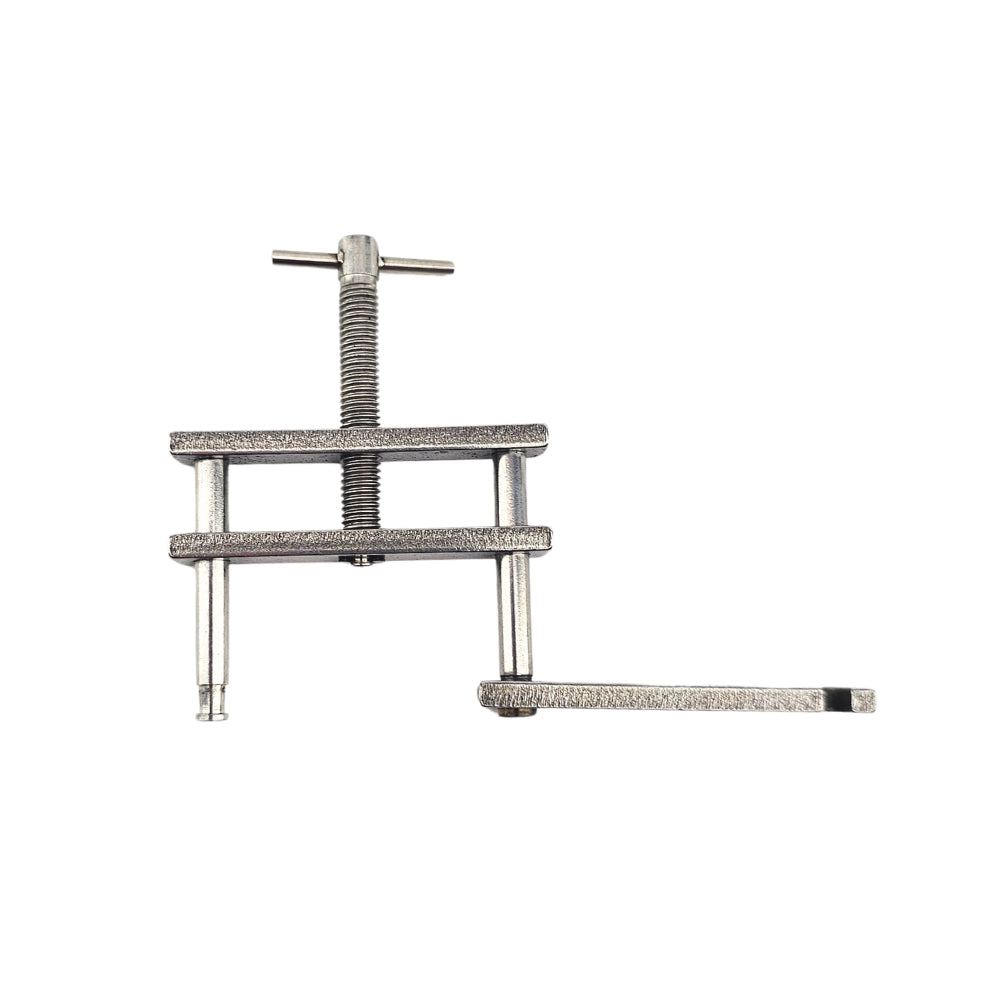 Hoffman Clamps are used to control the flow in flexible tubing. The Clamps have a machined adjustment screw to permit accurate regulation of the flow.