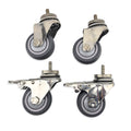 Need your BrewBuilt X3 on wheels so you can move it around your brewery floor? Look no further than the TPR Caster set from BrewBuilt.