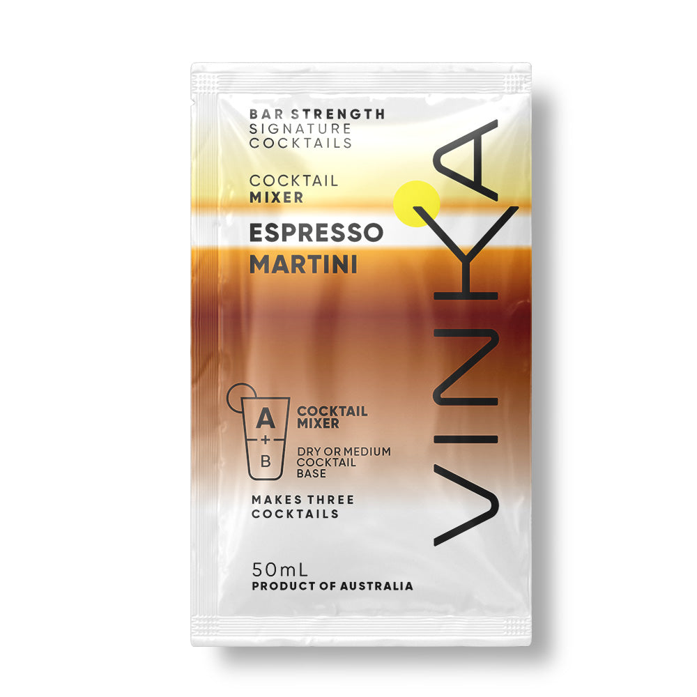 50mL Vinka Espresso Martini Cocktail Mixer Only.
