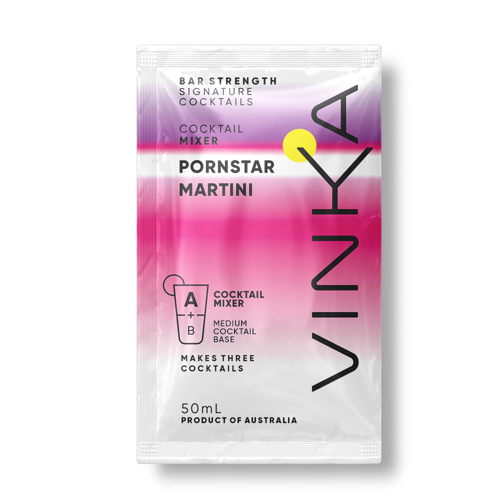 50mL Vinka Pornstar Martini Cocktail Mixer Only Render with White Background. 