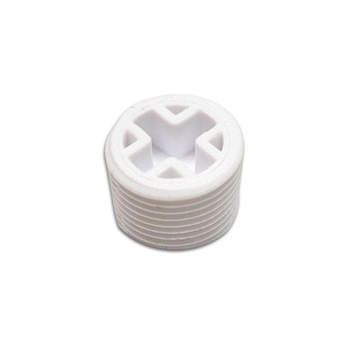 Simply use a Phillips Head Screw driver to adjust the pressure of your inline regulator or BlowTie. Completely sunken and recessed into the fitting to make it a super low profile that can't be knocked or break apart.