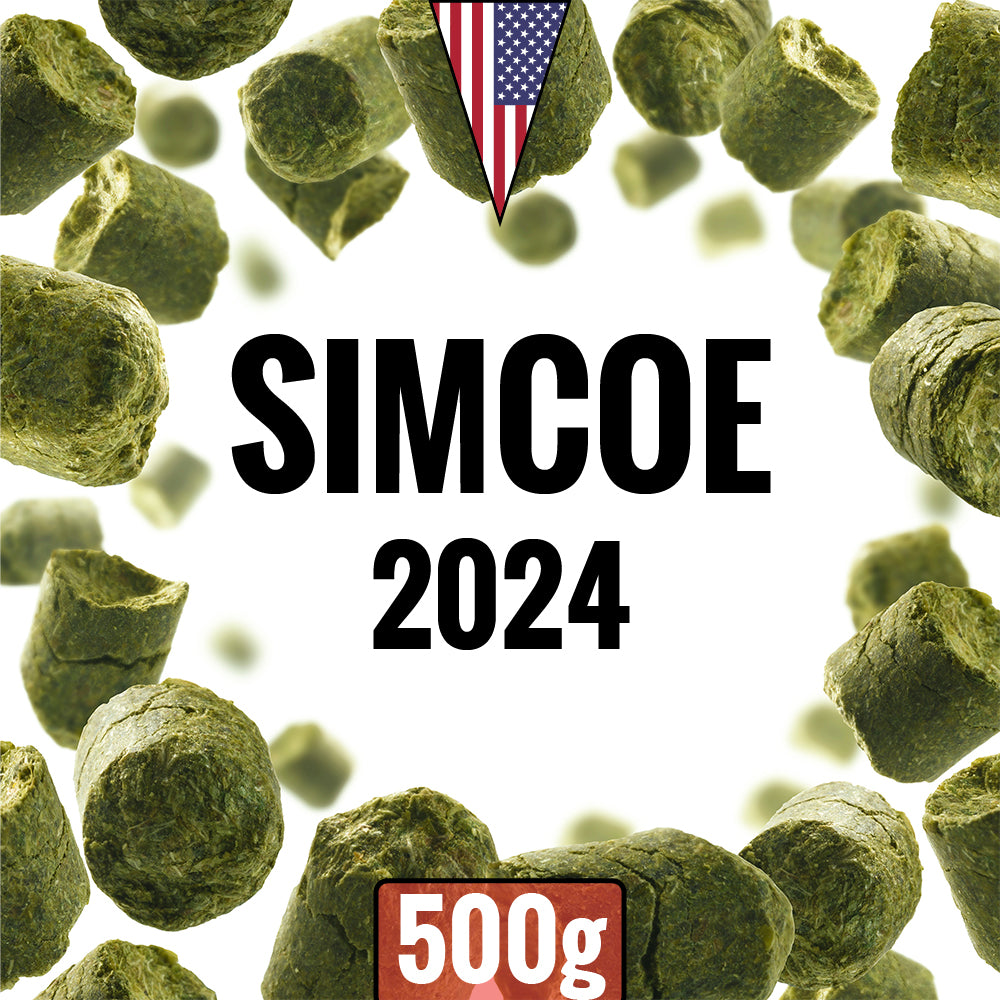 KegLand | Simcoe - (500g Pellet Hop) | Bulk Pellet Hops