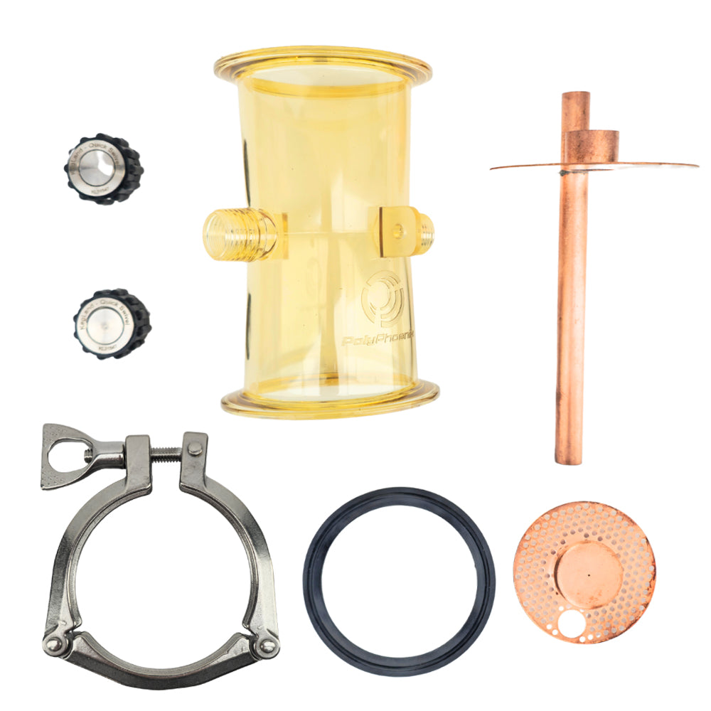 Straight Capper PolyPhoenix Straight Bubble Capper Kit - PPSU 3 Inch TC – KegLand