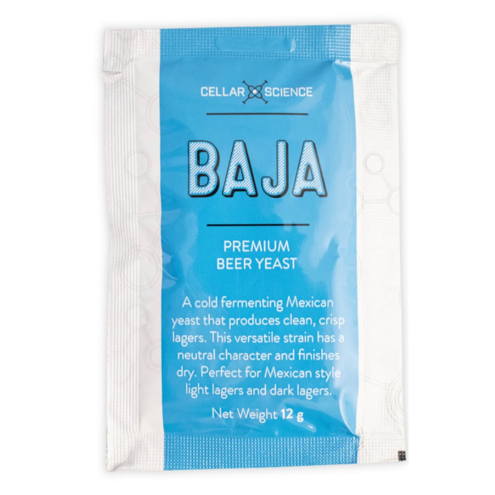 Originally developed and popularized by the Modelo Group, this Mexican yeast strain will produce clean, crisp lagers and finishes dry.