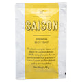 Hints of fruit and citrus plus all the classic spicy phenolic flavors. SAISON ferments very dry but leaves behind a beer with a soft malt body and rich mouthfeel. 