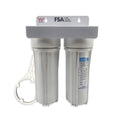 Twin Body Undersink Water Filter Housing with Spanner