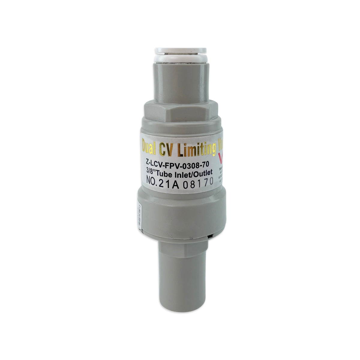 500 kPa (70psi) Water Pressure Limiting Valve (regulator) 9.5mm (3/8') PLV NSF Watermark