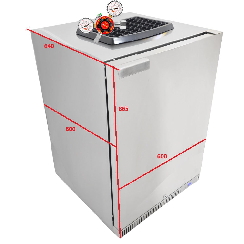 KegLand Undercover / Build In / Semi-Integrated Kegerator Base Unit Keg Fridge
