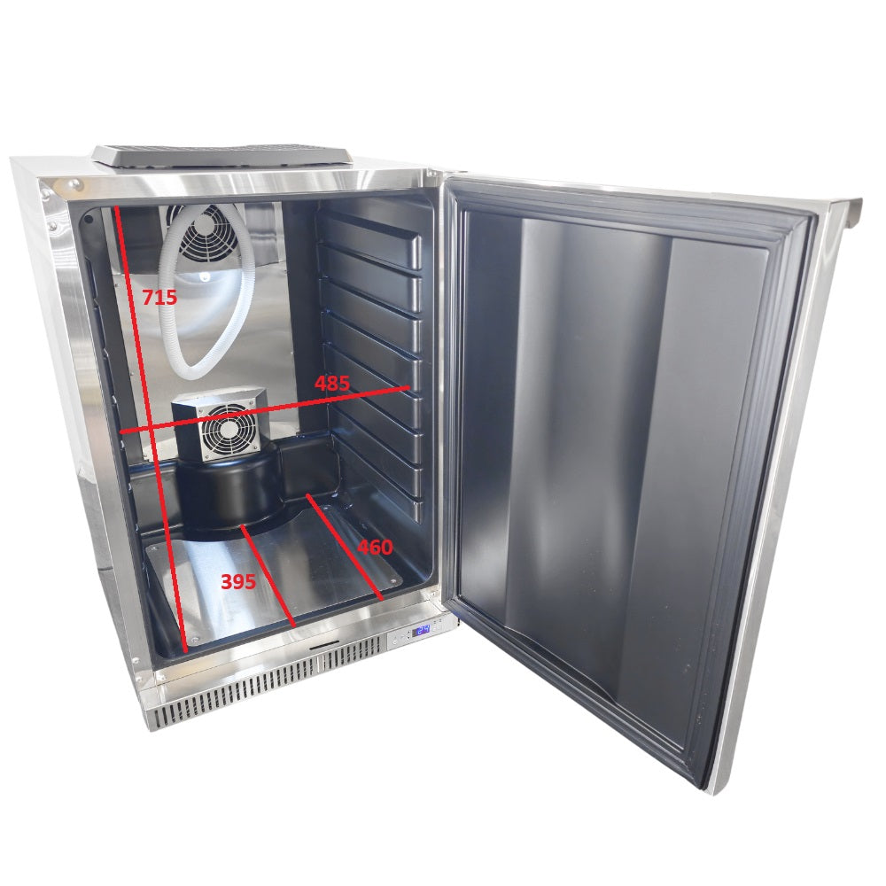 KegLand Undercover / Build In / Semi-Integrated Under Bench Kegerator Base Unit Keg Fridge