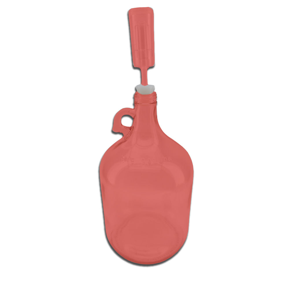Silicone Bung 19.5 x 28.5 /H32 Bored (Fits 4L Demijohns)