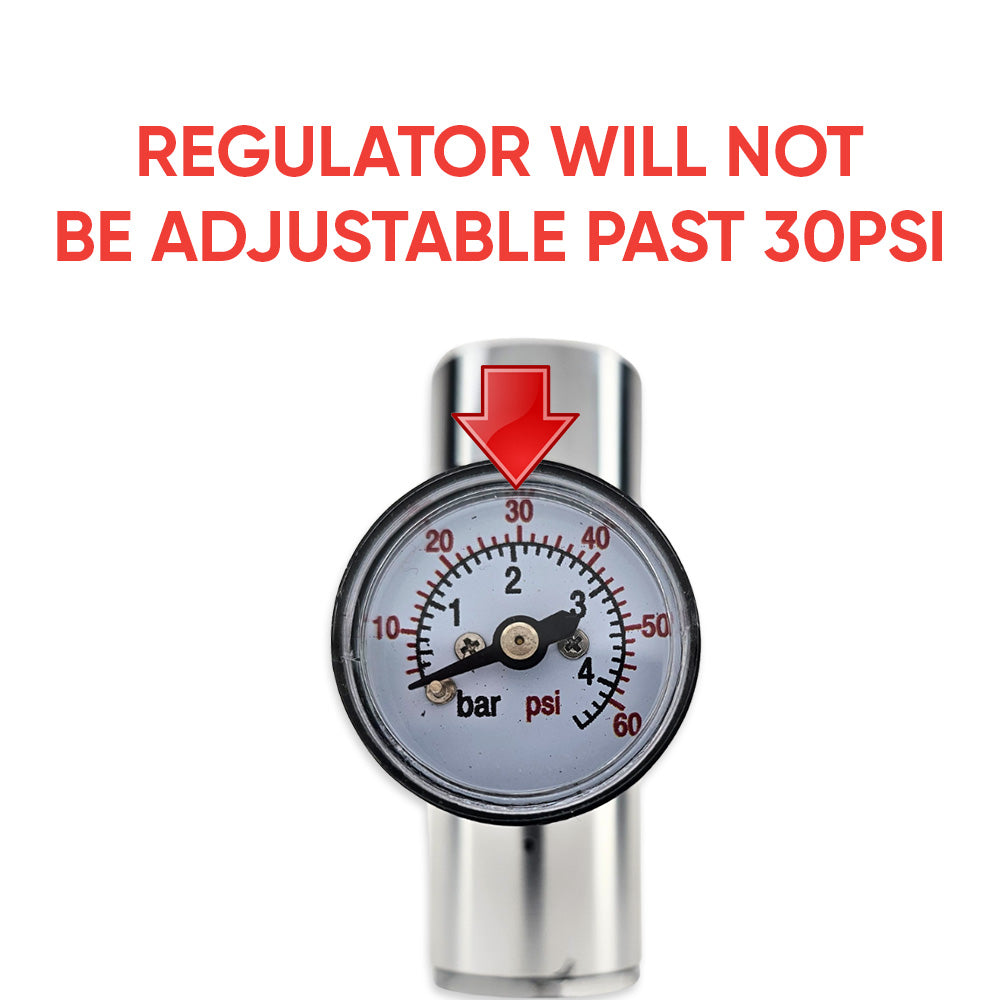 Mini duotight Regulator - 6.35mm (1/4'') Suits 16g and 74g Bulbs