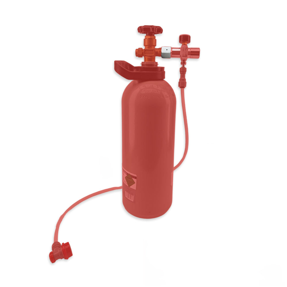 Type 30 Adapter for Mini duotight Regulator Mounted on 2.6kg Cylinder