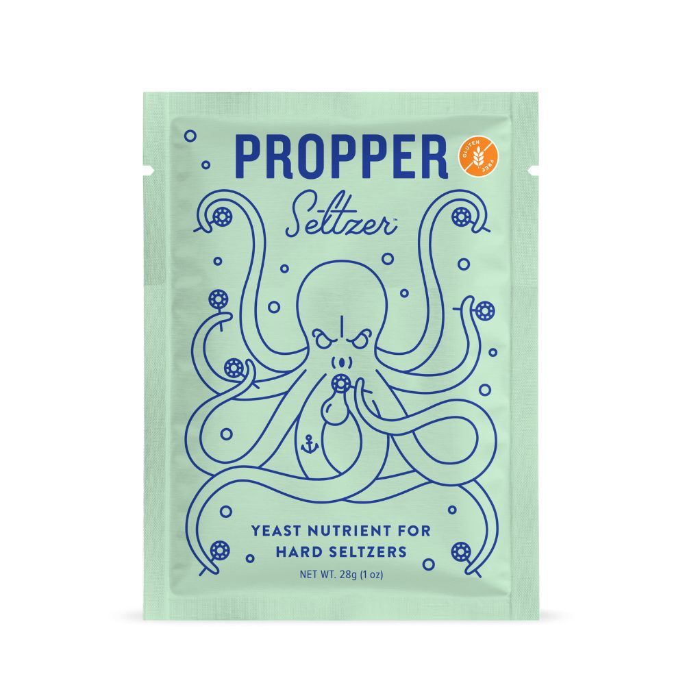 Omega Yeast - Propper Seltzer Yeast Nutrient - 28g sachet - Front