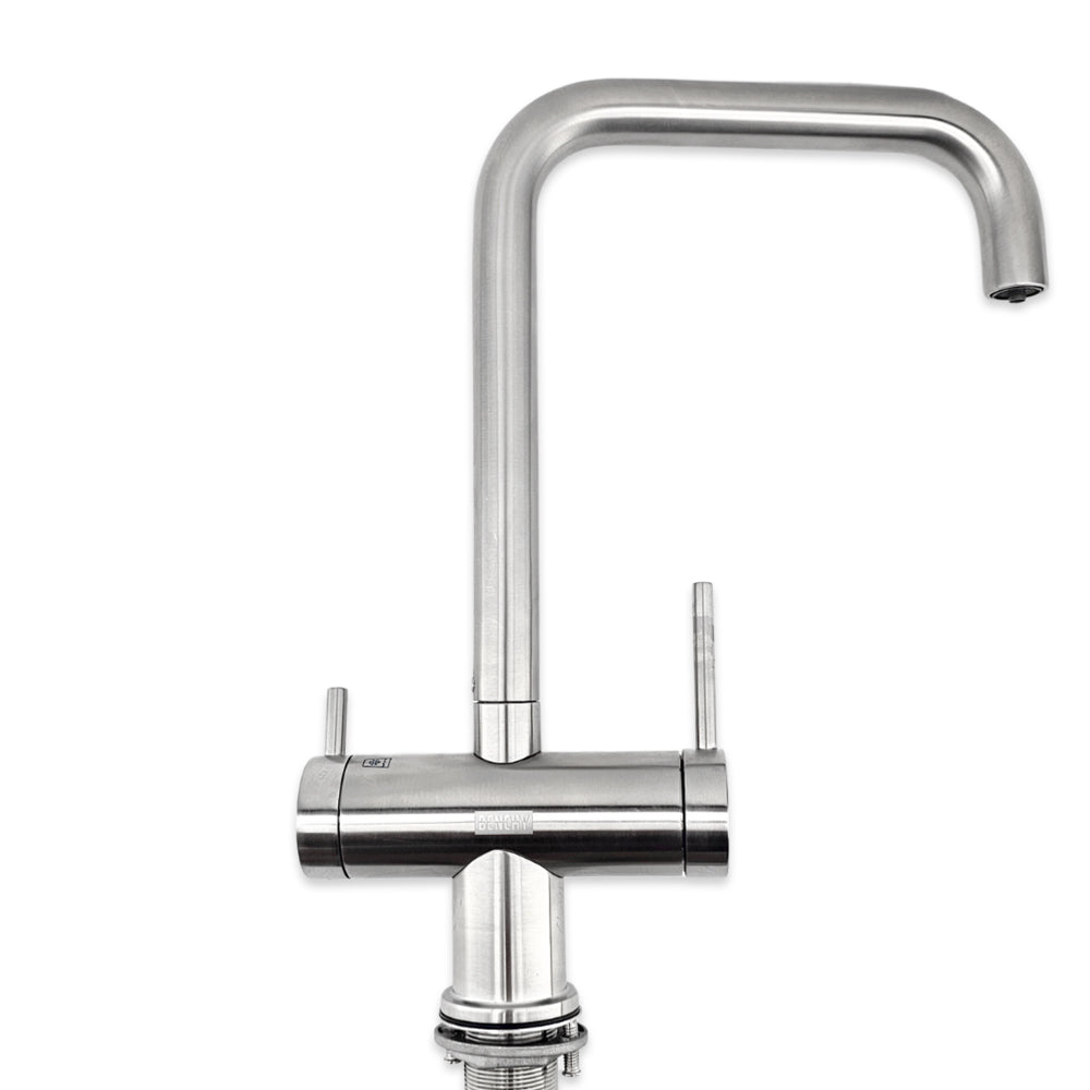 No longer will you need a separate mixer tap taking up space to dispense chilled & sparkling water, have best of all worlds with the Benchy 4 in 1 Mixer Tap.