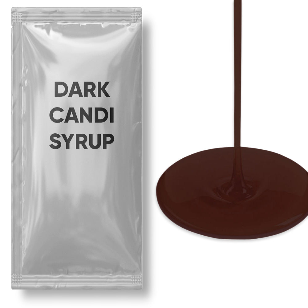 This syrup is deep red/black in colour and contributes flavours of soft caramel, vanilla, plums and raisins. It is highly fermentable making it ideal for use in darker coloured Belgian styles such as Belgian Dubbels and Quadruples.