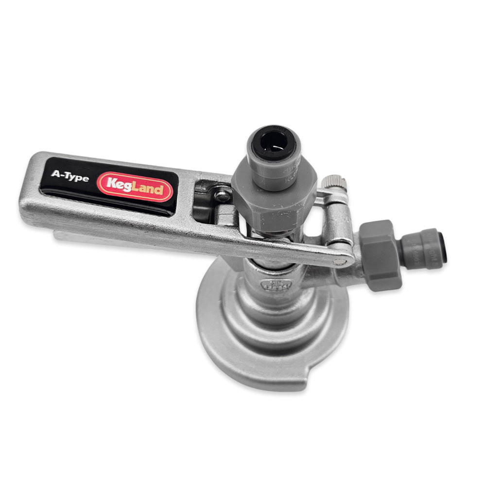 Commonly referred to as the "Slide On Coupler" or "German Slider" now with 8mm duotight push in fittings for a faster simpler connection. Suitable for attaching Tooheys, Coopers, XXXX and most Craft Breweries kegs.