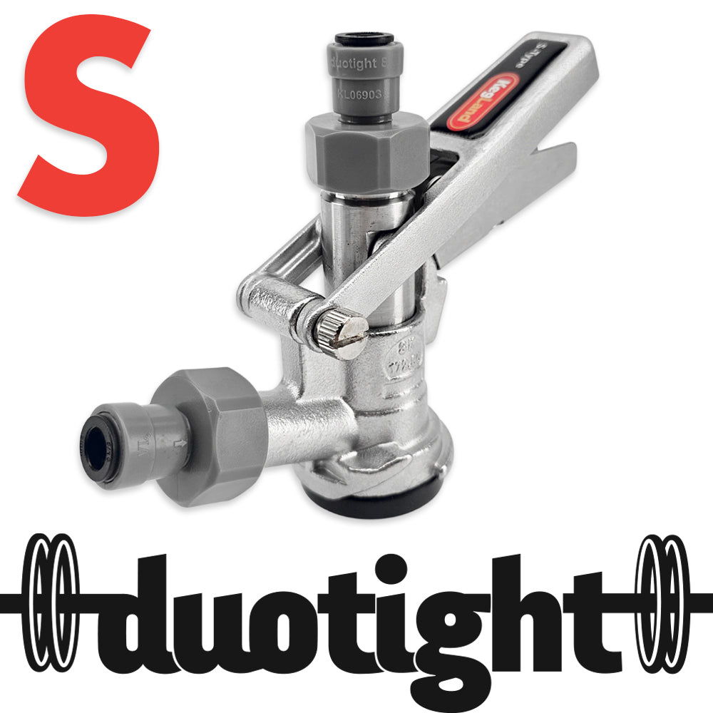 Commonly referred to as the "Twist On Coupler" for the twist style kegs that aren't D-Type.
Suitable for attaching Asahi, Heineken, Hofbrau Kegs.