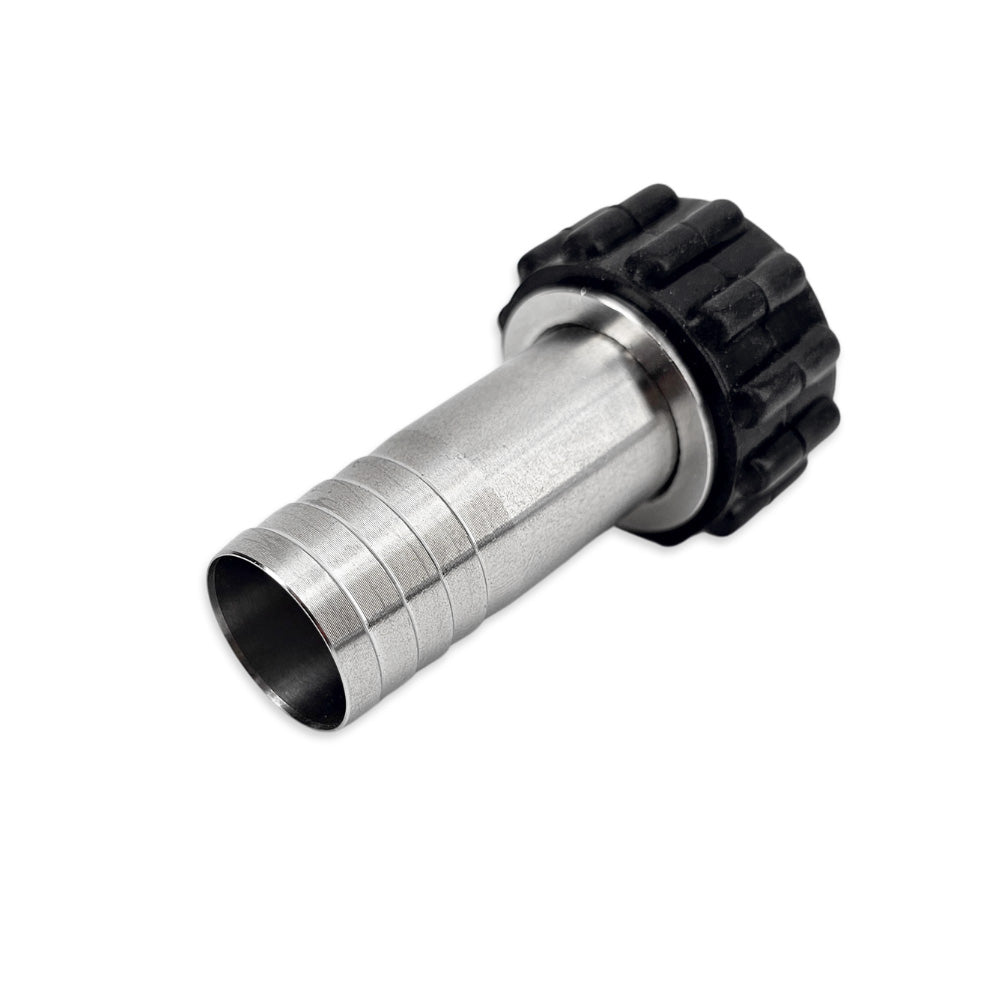 The KegLand Stainless Steel Quick Connectors in 1/2" Female NPT come with a heavy duty silicone grip guard allowing comfortable and quick tool-free operation.