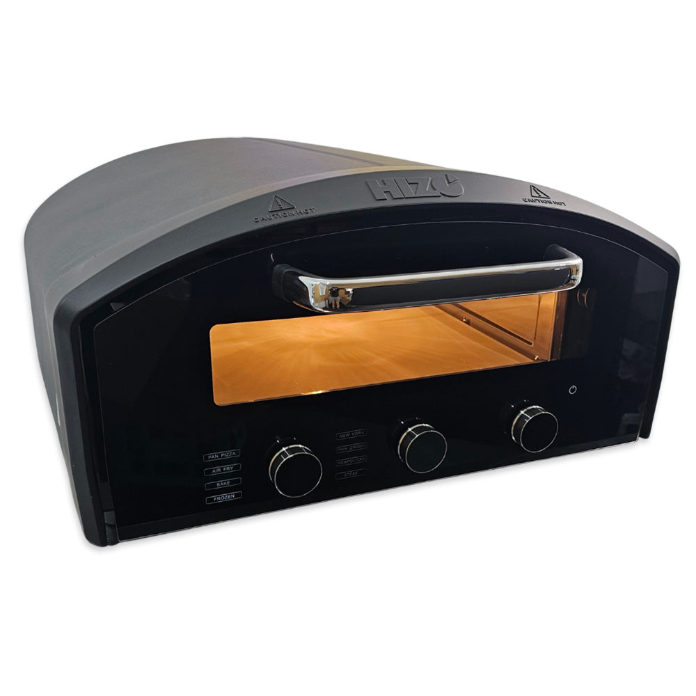 Perfectly crafted for both home chefs and culinary enthusiasts, this powerful electric oven redefines convenience and performance in pizza cooking.