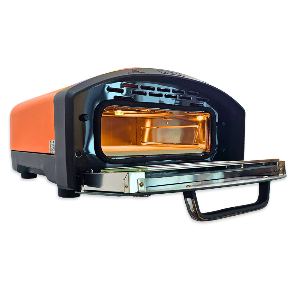 Feel the heat as soon as you open the door. The HIZO NEO can retain heat well through it's double wall exterior.