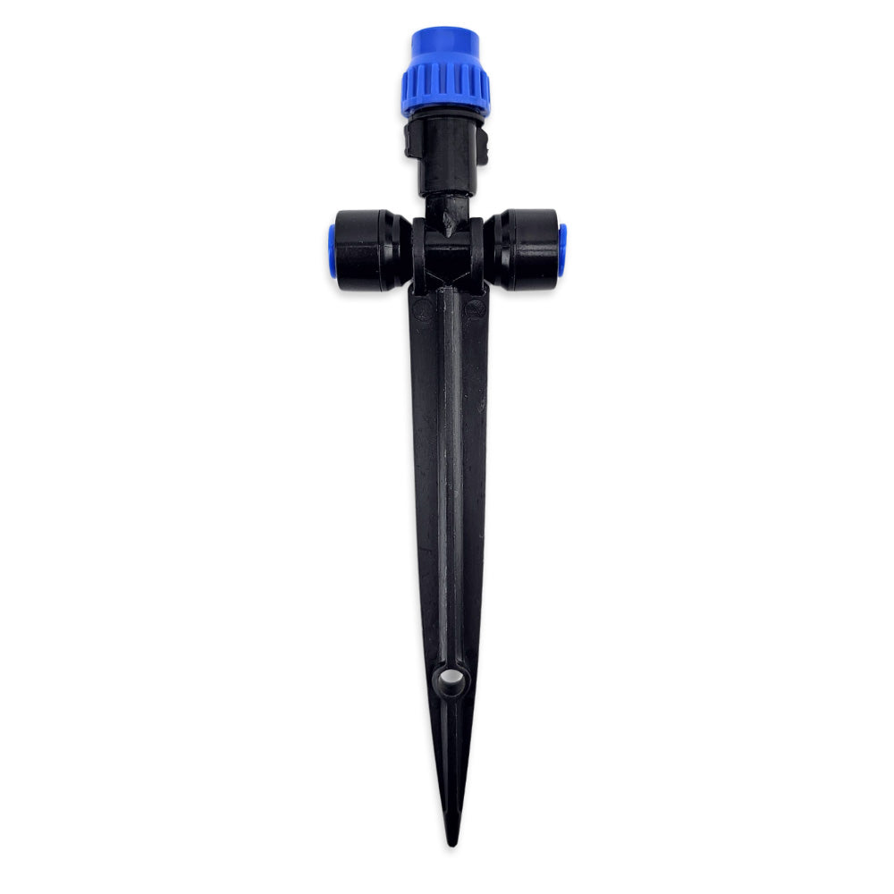 360° Adjustable Sprinkler jet for garden watering.  This throws a wide sprinkle so you can easily cover an area of about 1meter radius.