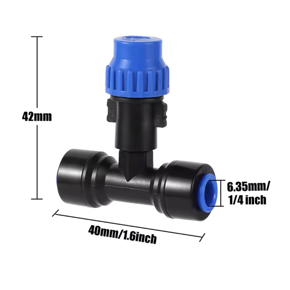360° Adjustable Sprinkler jet for garden watering.  This throws a wide sprinkle so you can easily cover an area of about 1meter radius.