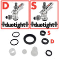 Replacement Seal Kit for KL43267 - All-SS D-Type Keg Coupler & KL43281 - All-SS S-Type Keg Coupler