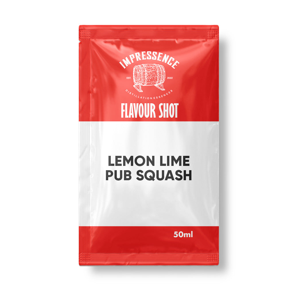 Lemon Lime Pub Squash Flavour Shot, lets you Hard Rate your brews easily at home! Either Keg, Bottle or Can.