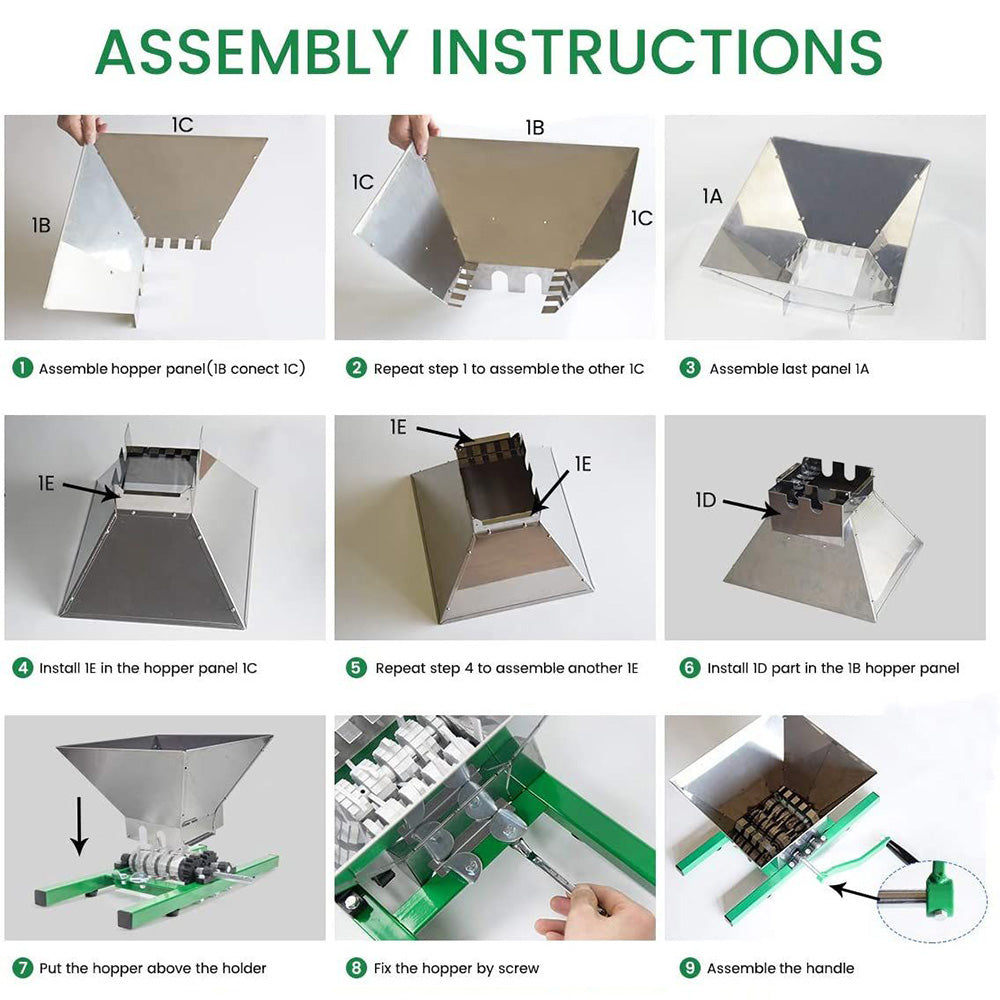 A must have for small to medium fruit growers who want to turn their product into wine. We would strongly recommend using a hydropress or manual press to extract the juices for fermentation.