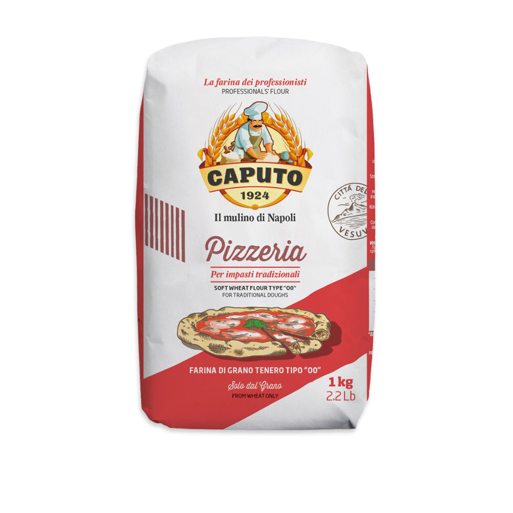 15kg Sack of Caputo Red Pizzeria Flour for 48 hour rising time pizza dough.