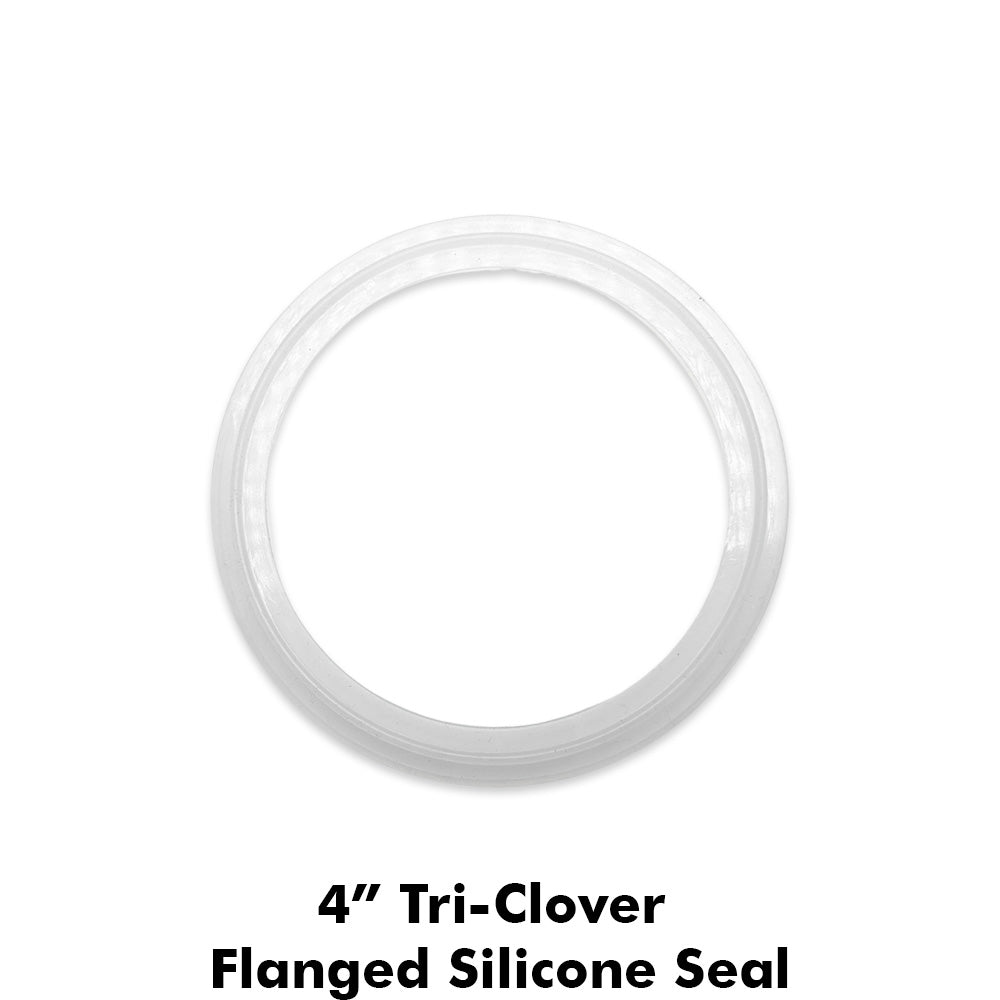 The 4" TC Gaskets are used in Kegmenters and large distillation equipment. Also used in the Food, Dairy, Beverage, Biotech, Pharmaceutical sectors.