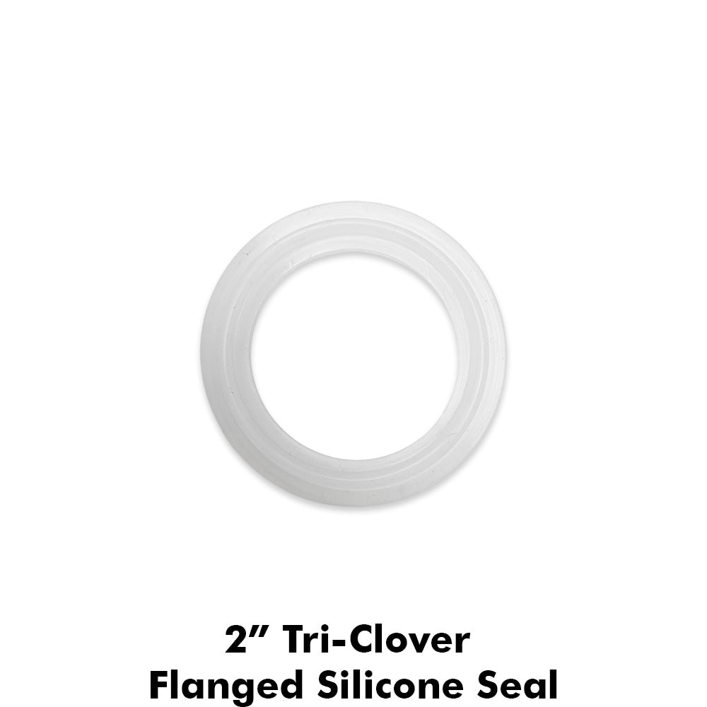 2 inch Tri-Clover (TC) Flanged Silicone Gasket Seal