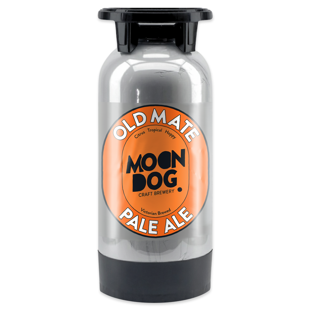 This pale ale has got a real tasty clean maltiness with a peachy/citrusy hoppy twang. Old Mate loves it.