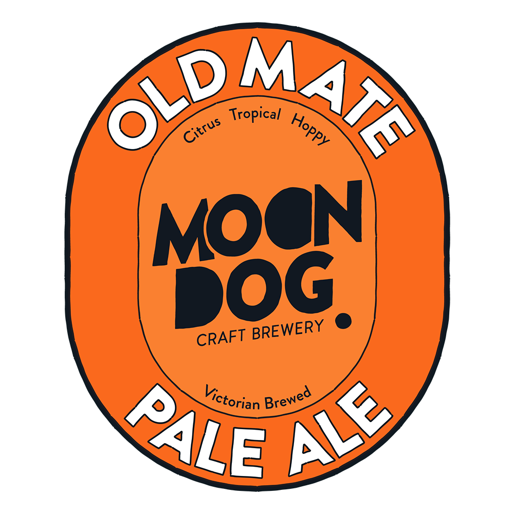 This pale ale has got a real tasty clean maltiness with a peachy/citrusy hoppy twang. Old Mate loves it.