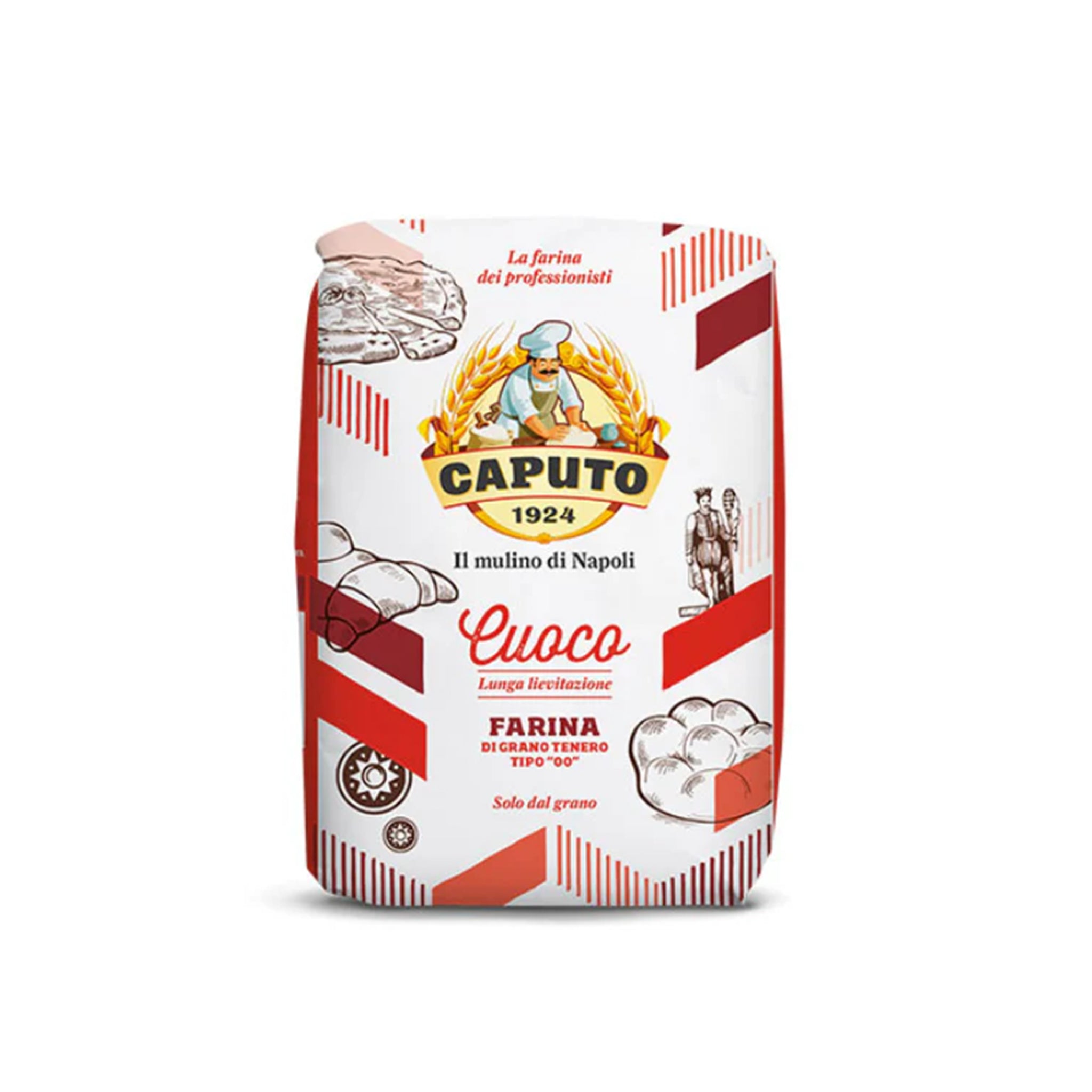 Caputo Saccorosso (Red/Cuoco) Pizzeria 00 Flour - 1kg Bag