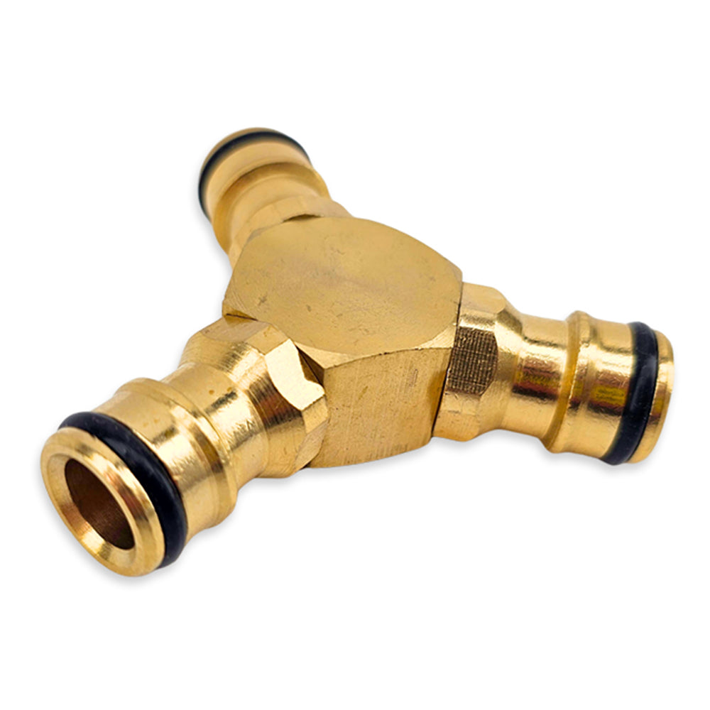 Whether you’re watering your lawn, garden beds, or outdoor fixtures, this versatile tee splitter provides a reliable and convenient solution for managing multiple hoses simultaneously. 