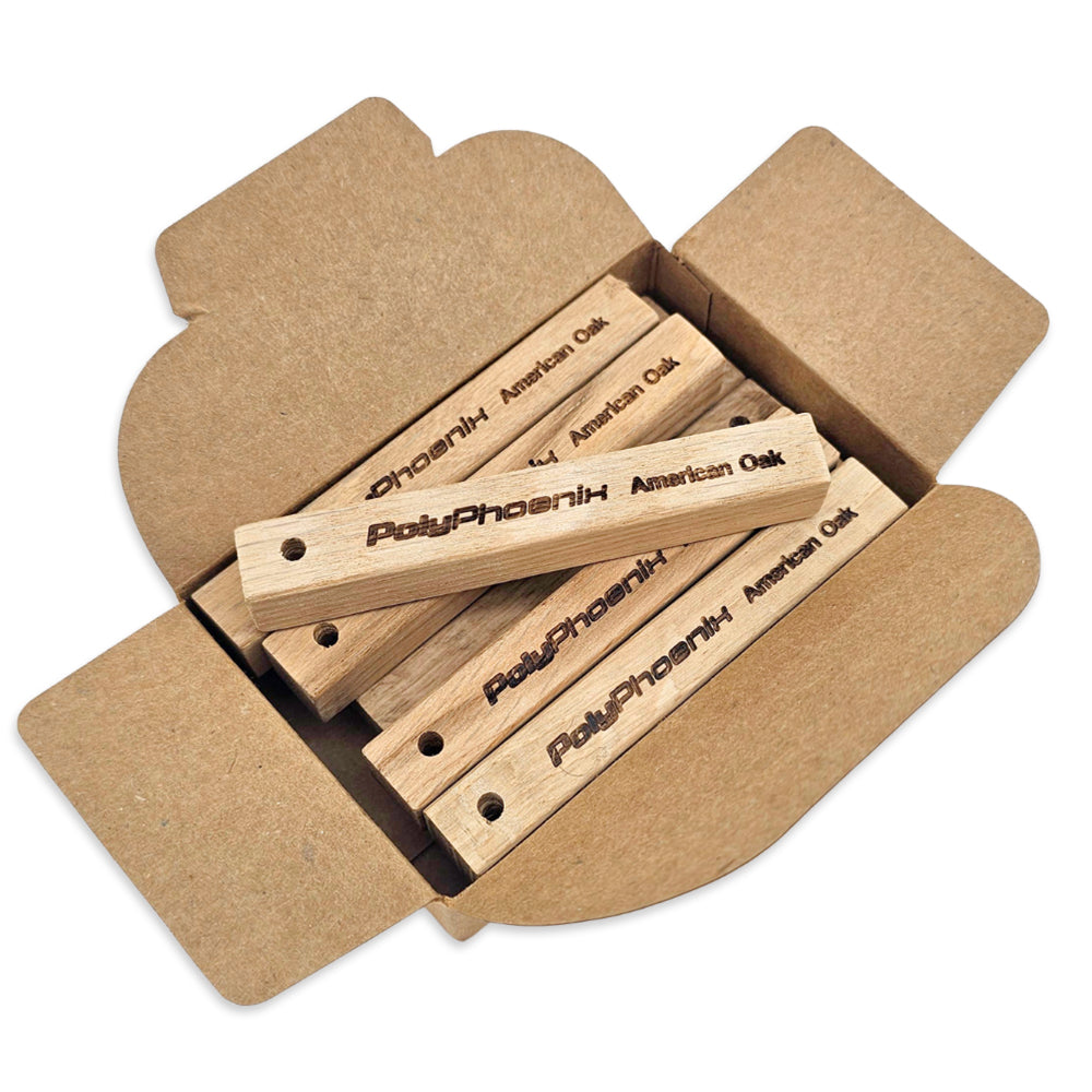 PolyPhoenix Maturation American White Oak Aging Sticks - 10 Pack