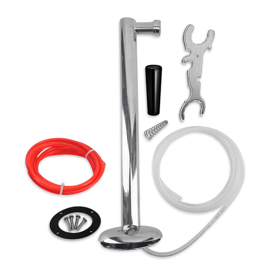 1 Tap Super Slim with Dust Cover Cap with Pre-Installed 2.15m x 4mm x 8mm (per tap shank)&nbsp;(not sold as a font only option)