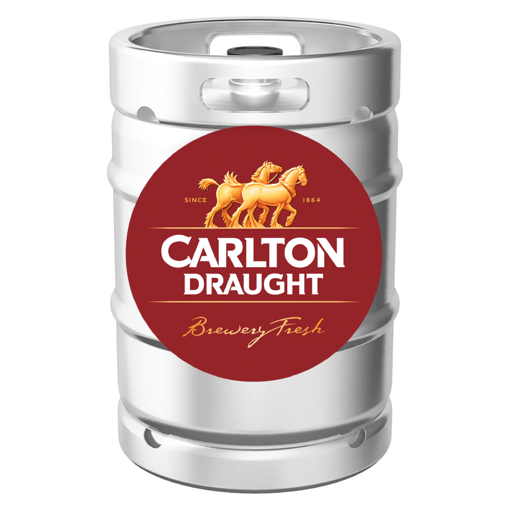 Carlton Draught - 50L SS Keg (D-Type)